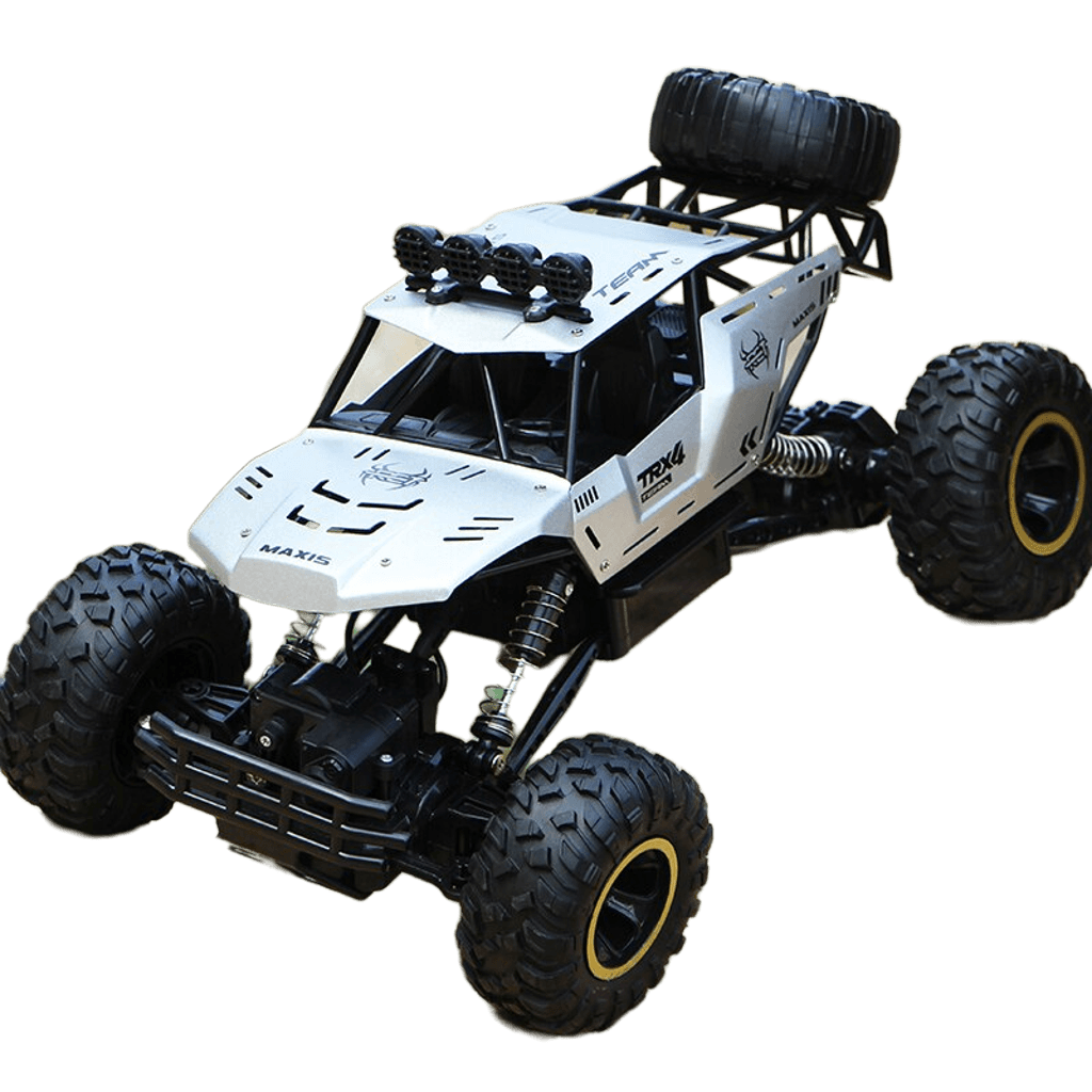 RC High-Performance 4WD RC Car with LED Lights & 2.4G Control System - ToylandEU