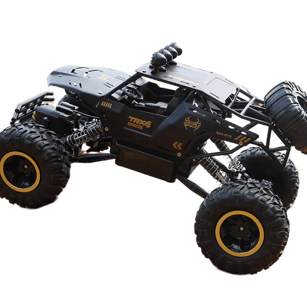 RC High-Performance 4WD RC Car with LED Lights & 2.4G Control System - ToylandEU
