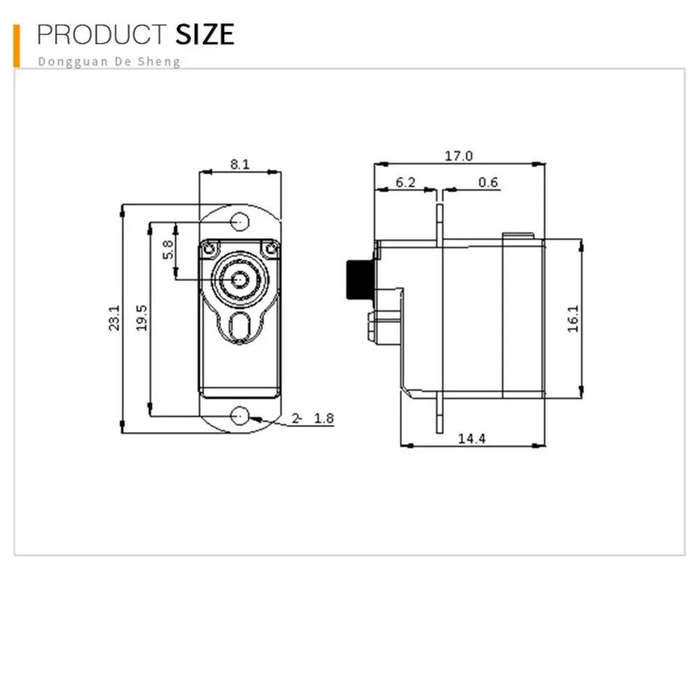 RC High-Performance 9G Micro Servo for RC Helicopters, Planes & Boats - ToylandEU