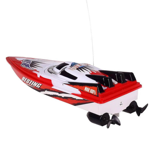 RC High-Performance Dual Motor RC Racing Boat - Thrilling Aquatic Fun! - ToylandEU