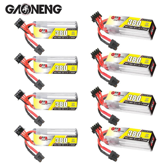 RC High-Performance HV Max 180c GNB 3s 380mAh Lipo Battery for RC Drones - ToylandEU