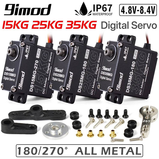 RC High Performance Waterproof Metal Gear RC Servo Motor for All Vehicles - ToylandEU