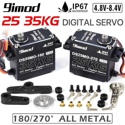 RC High Performance Waterproof Metal Gear RC Servo Motor for All Vehicles - ToylandEU