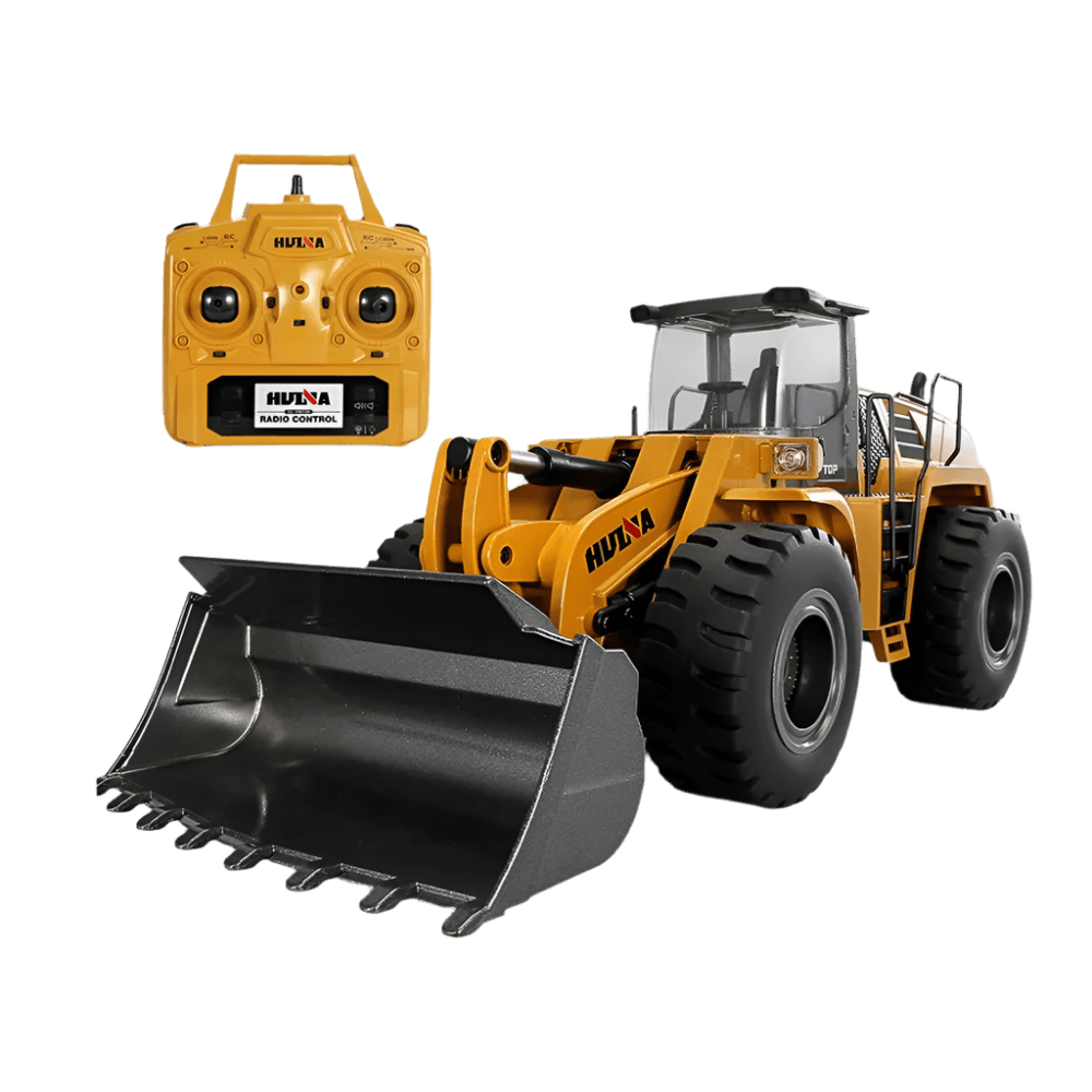 RC High-Power 1:14 Scale 22CH LED RC Excavator Truck with Remote Control - ToylandEU