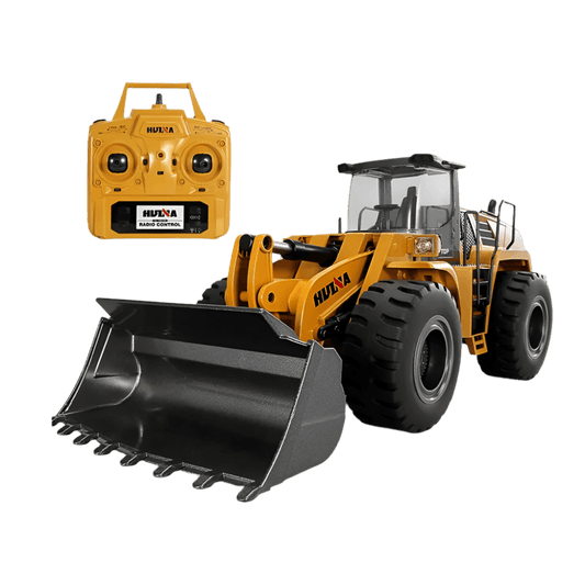 RC High-Power 1:14 Scale 22CH LED RC Excavator Truck with Remote Control - ToylandEU