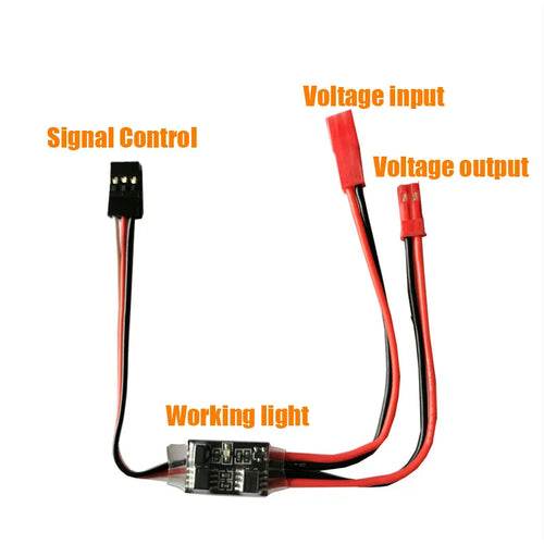 RC High-Power Remote Control Switch for Aerial Model Precision Control - ToylandEU