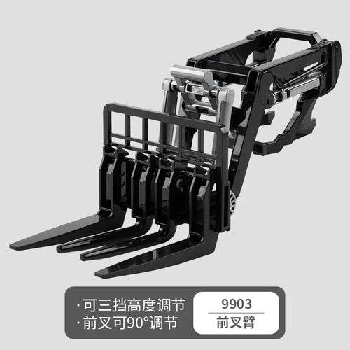 Carro de brinquedo trator agrícola de controle remoto de alta qualidade 1:16 RC com luzes LED e recursos realistas - ToylandEU