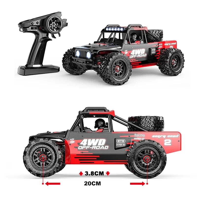RC High-Speed 1/14 Brushless RC Drift Car - 75km/h Off-Road Fun for Kids - ToylandEU