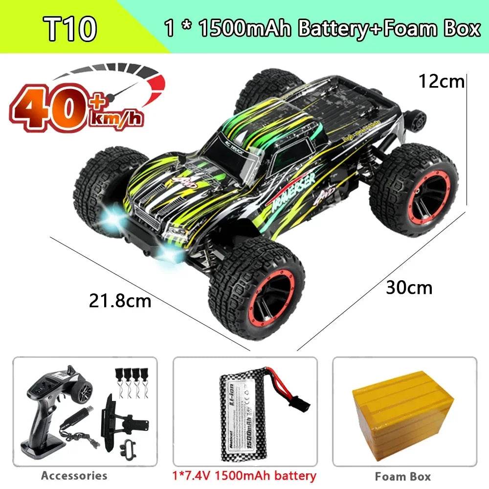 RC High-Speed 1:14 Brushless RC Monster Truck - 75KM/H 4WD Drift - ToylandEU