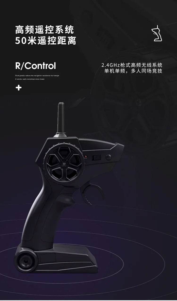 RC High-Speed 1:14 Remote Control Electric Jet Ski Boat for Kids - 2.4G Wireless Simulation Model Toy Gift - ToylandEU