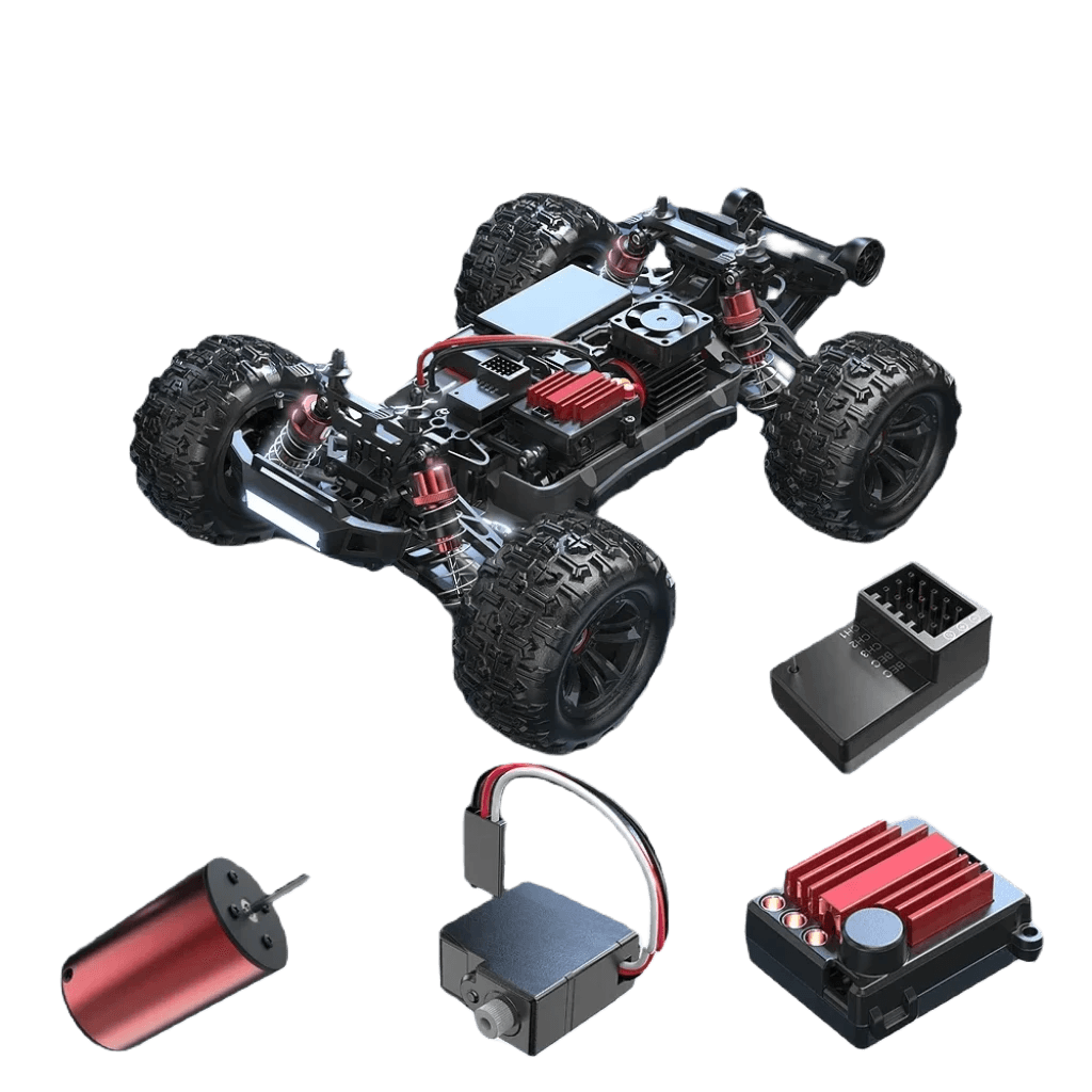 RC High-Speed 1/16 Brushless 4WD RC Drift Truck - Off-Road Fun for Kids! - ToylandEU