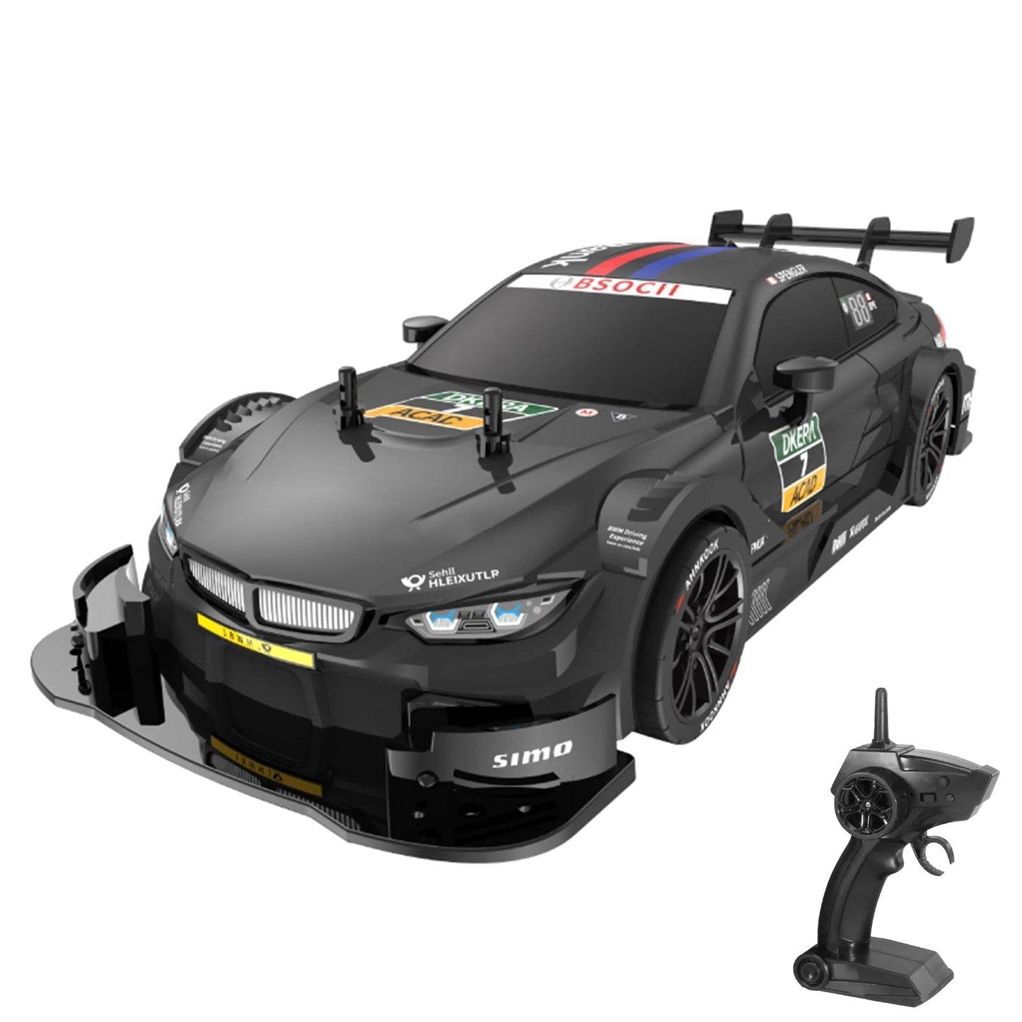 RC High-Speed 1:16 RC Drift Car - 4WD Remote Control with Long Battery Life - ToylandEU