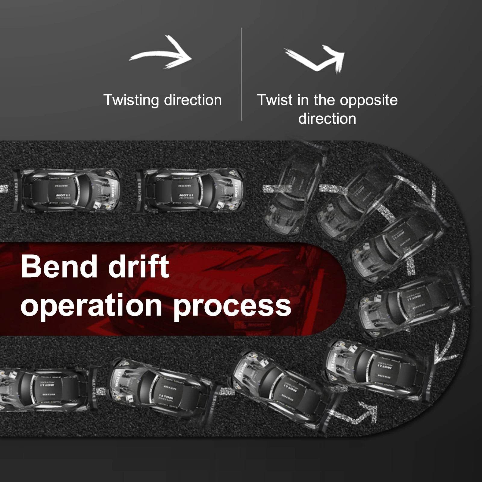 RC High-Speed 1:16 RC Drift Car - 4WD Remote Control with Long Battery Life - ToylandEU