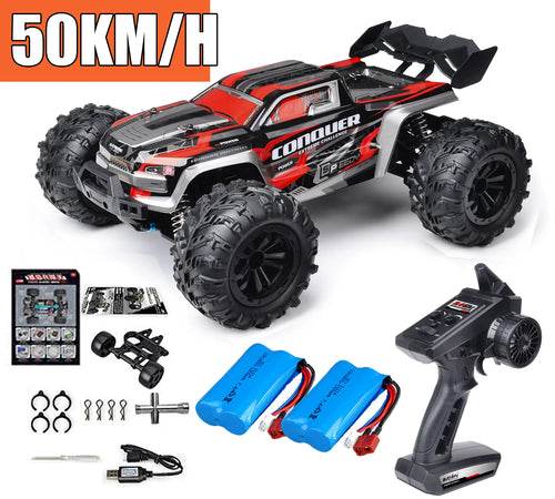 RC High-Speed 1/16 Scale RC Drift Car with LED Lights & 4WD - 50km/h - ToylandEU