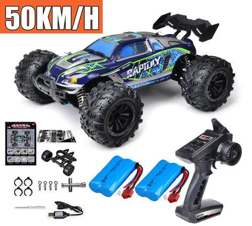 RC High-Speed 1/16 Scale RC Drift Car with LED Lights & 4WD - 50km/h - ToylandEU