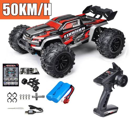 RC High-Speed 1/16 Scale RC Drift Car with LED Lights & 4WD - 50km/h - ToylandEU