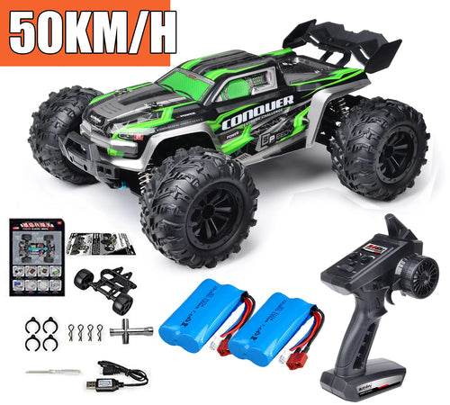 RC High-Speed 1/16 Scale RC Drift Car with LED Lights & 4WD - 50km/h - ToylandEU