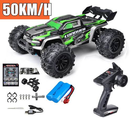 RC High-Speed 1/16 Scale RC Drift Car with LED Lights & 4WD - 50km/h - ToylandEU