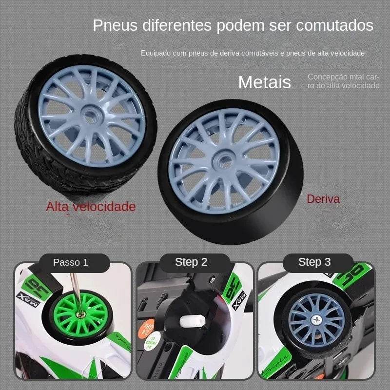 RC High-Speed 2.4G Remote Control Drift RC Car - 4WD AE86 GTR Model Racing Toy for Kids, Perfect Christmas Gift - ToylandEU