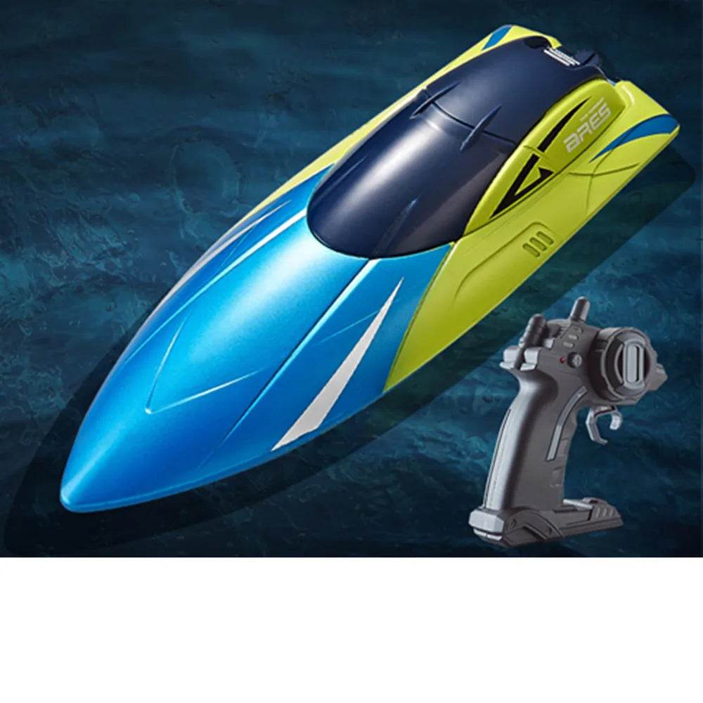 RC High-Speed 2.4G Remote Control Racing Boat - Electric RC Speedboat for Outdoor Fun, Ideal Gift for Boys, 20 Minutes Playtime - ToylandEU