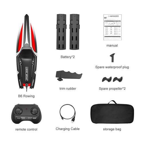 RC High-Speed 2.4G Remote Control Racing Boat - Water Adventure Toy - ToylandEU