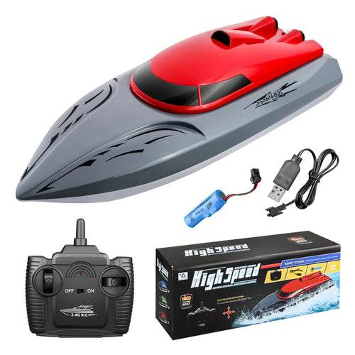 RC High-Speed 2.4G Remote Control Racing Boat for Kids - Waterproof Fun! - ToylandEU