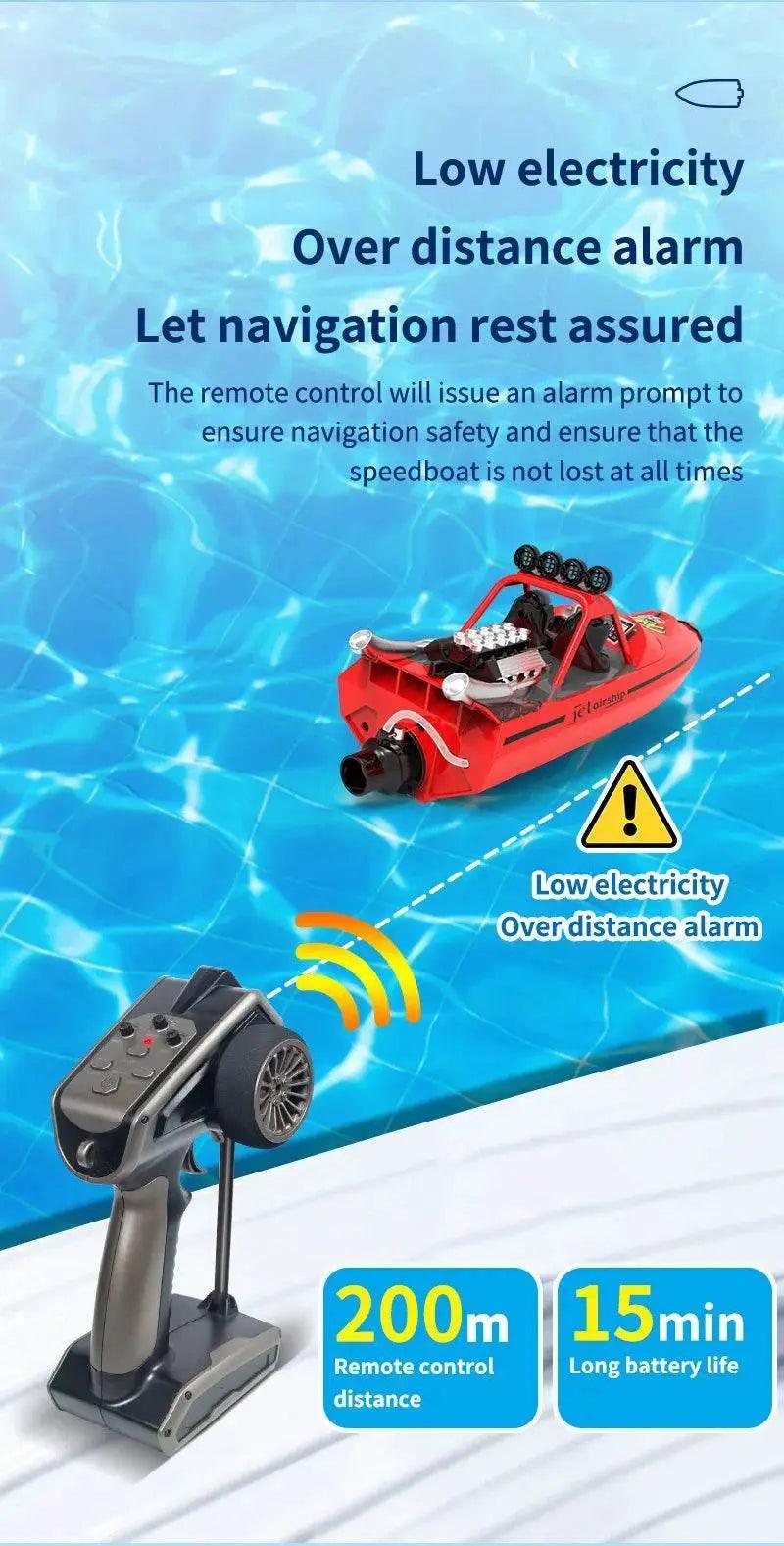  RC High-Speed 2.4G Wireless Remote Control Electric Racing Boat - Perfect Gift for Boys! -  ToylandEU™