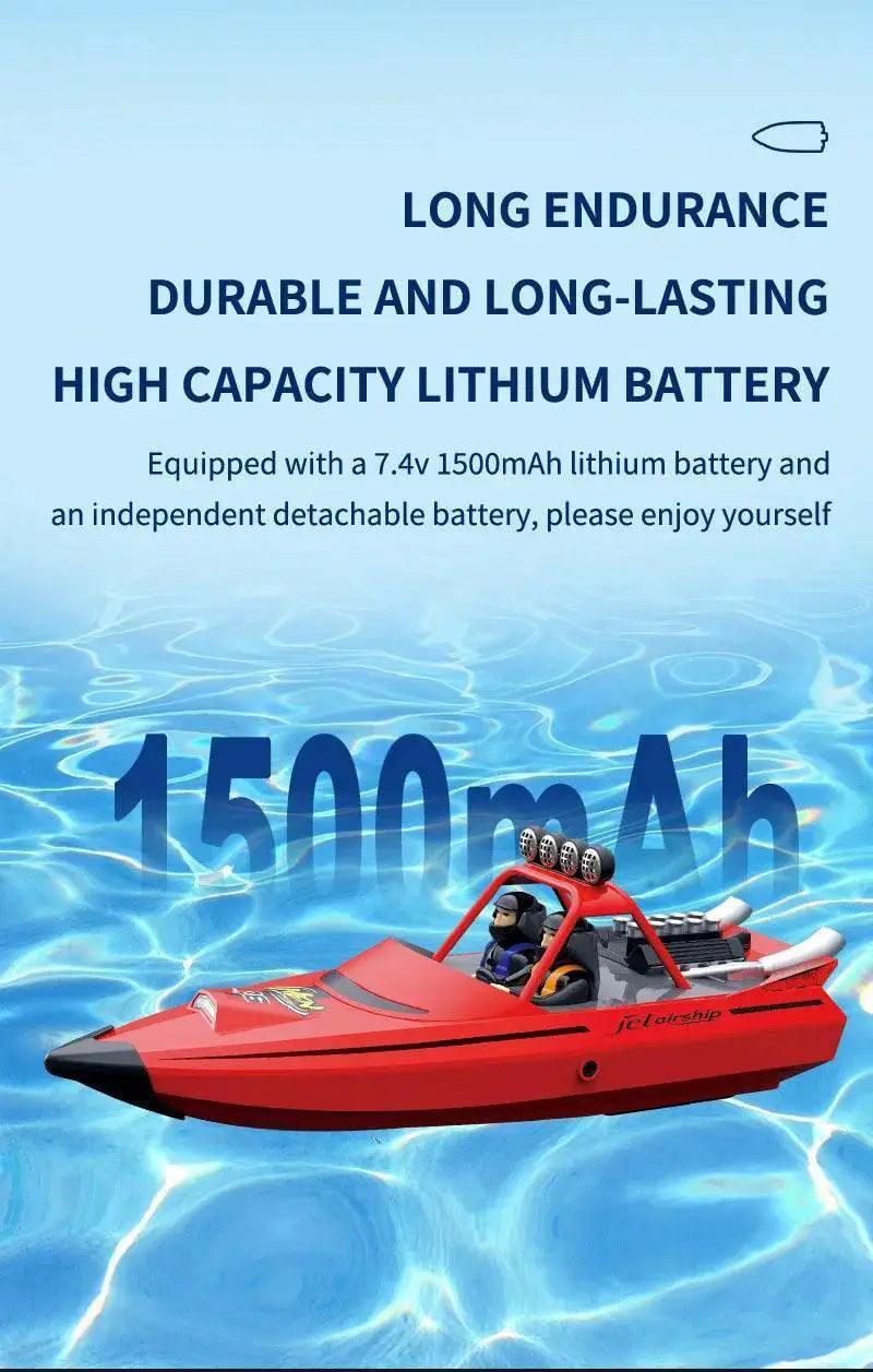  RC High-Speed 2.4G Wireless Remote Control Electric Racing Boat - Perfect Gift for Boys! -  ToylandEU™