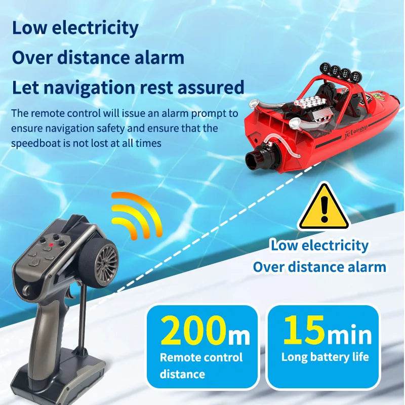 RC High-Speed 2.4G Wireless Remote Control Electric Racing Boat - Perfect Gift for Boys! - ToylandEU
