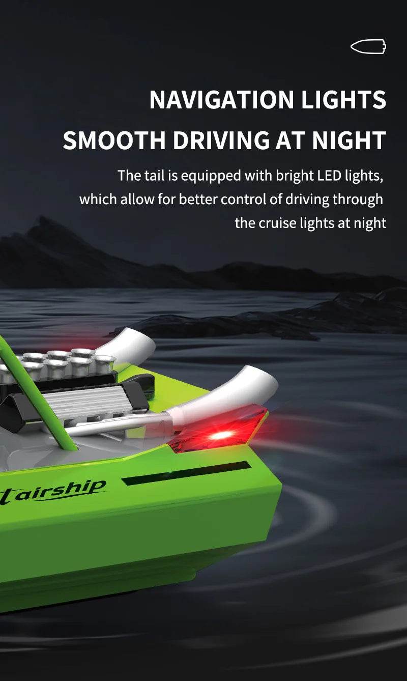 RC High-Speed 2.4G Wireless Remote Control Electric Racing Boat - Perfect Gift for Boys! - ToylandEU