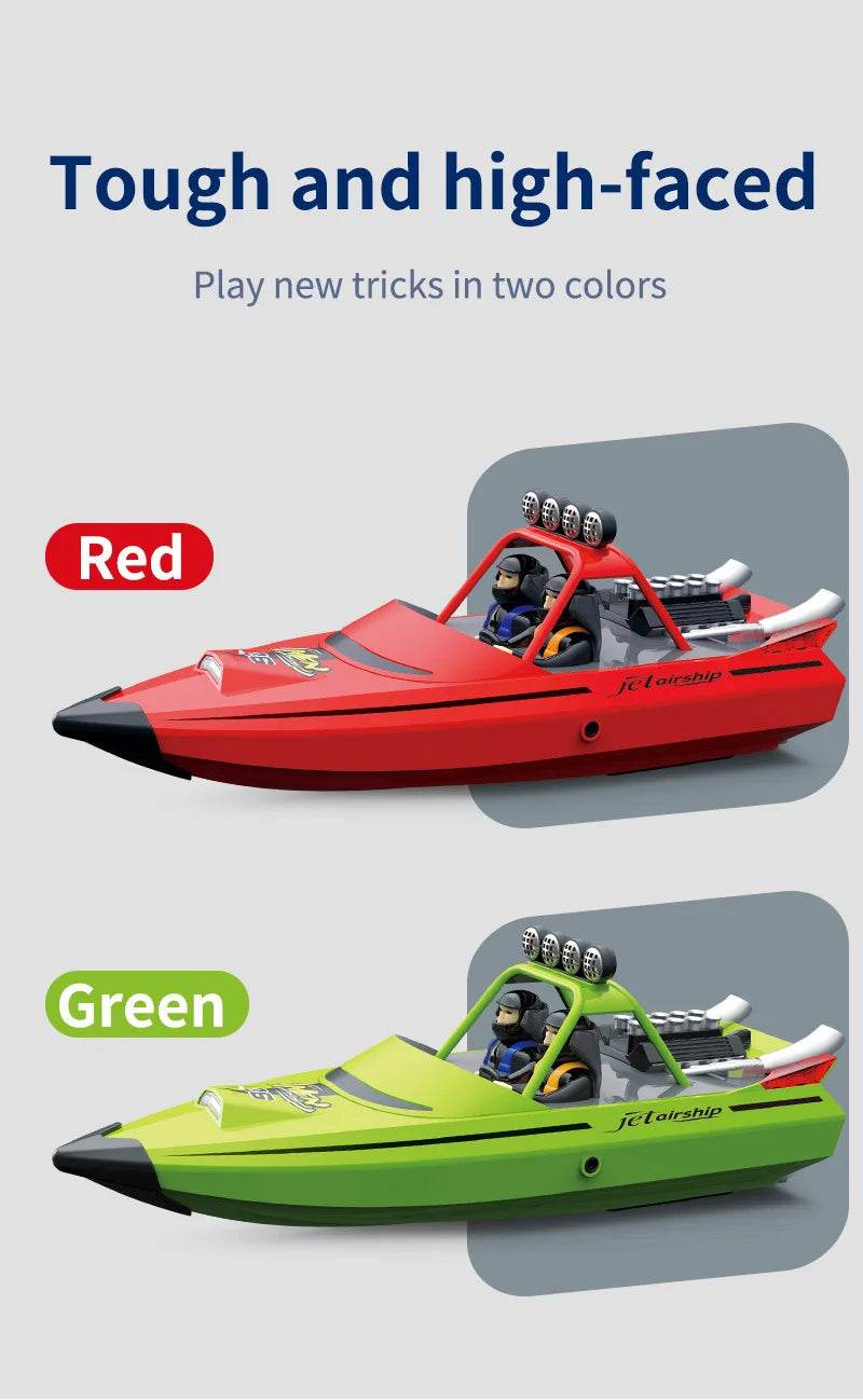 RC High-Speed 2.4G Wireless Remote Control Electric Racing Boat - Perfect Gift for Boys! - ToylandEU