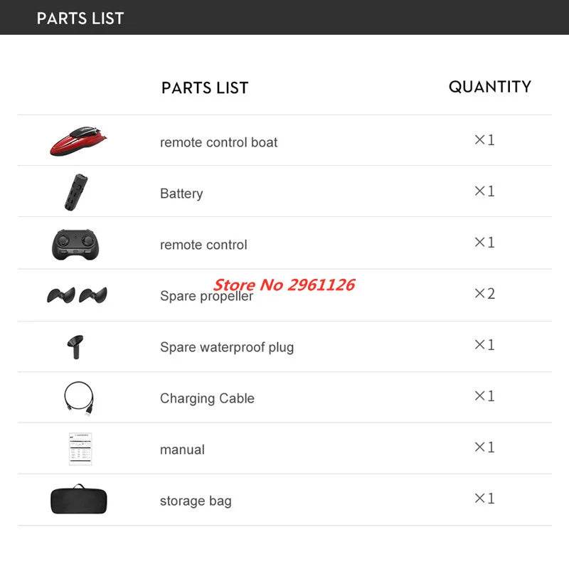 RC High-Speed 25KM/H Waterproof Electric RC Racing Boat - Remote Control Speedboat for Summer Fun 100M Range - ToylandEU