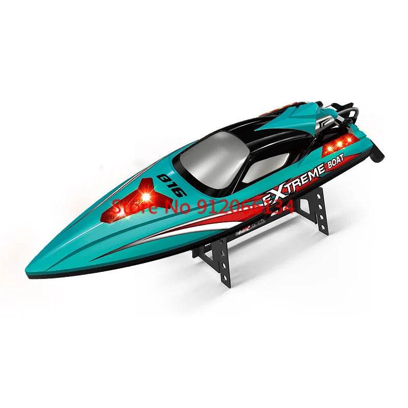 RC High-Speed 70KM/H Remote Control Racing Boat with 200M Range and Capsize Recovery – Waterproof RC Toy for Ages 14+ - ToylandEU