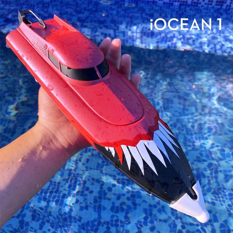 RC High-Speed EBORUI HR iOCEAN 1 RC Boat - Thrill at 30KM/H! - ToylandEU