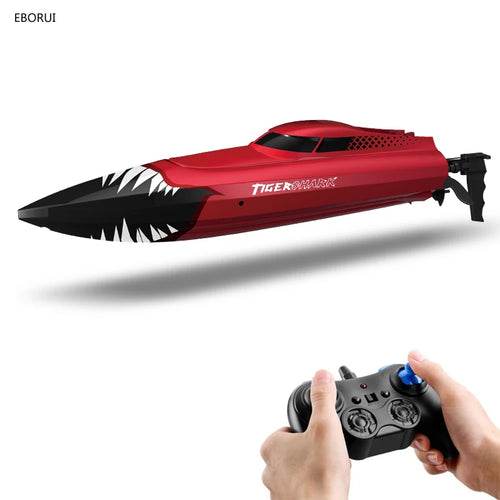 RC High-Speed EBORUI HR iOCEAN 1 RC Boat - Thrill at 30KM/H! - ToylandEU