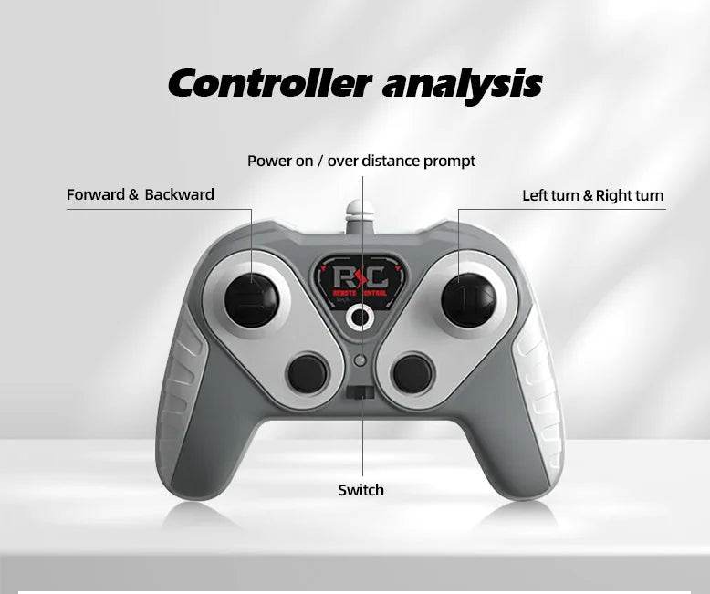 RC High-Speed Electric Remote Control Boat with 2.4G Technology - Double Spiral Pulp Design - ToylandEU