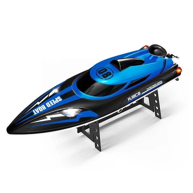 RC High-Speed Hj808 Remote Control Speedboat - 25 Km/H Electric Toy for Kids with 2.4g Technology - ToylandEU