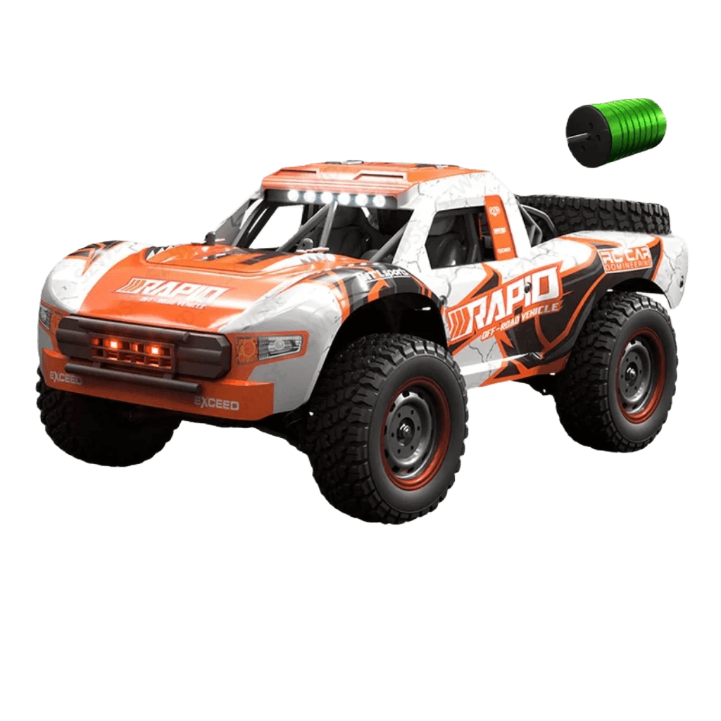 RC High-Speed JJRC Q130 1:14 Brushless RC Truck - Ultimate Off-Road Fun! - ToylandEU