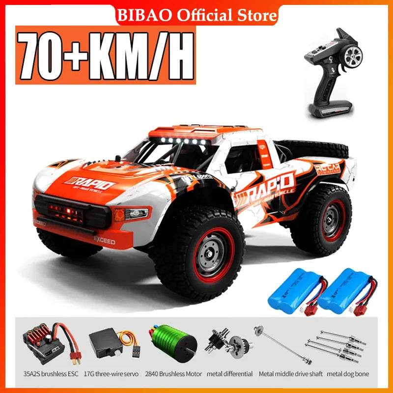 RC High-Speed JJRC Q130 70 km/h 4WD Brushless RC Car - Thrilling Adventure! - ToylandEU