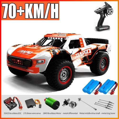 RC High-Speed JJRC Q130 70 km/h 4WD Brushless RC Car - Thrilling Adventure! - ToylandEU