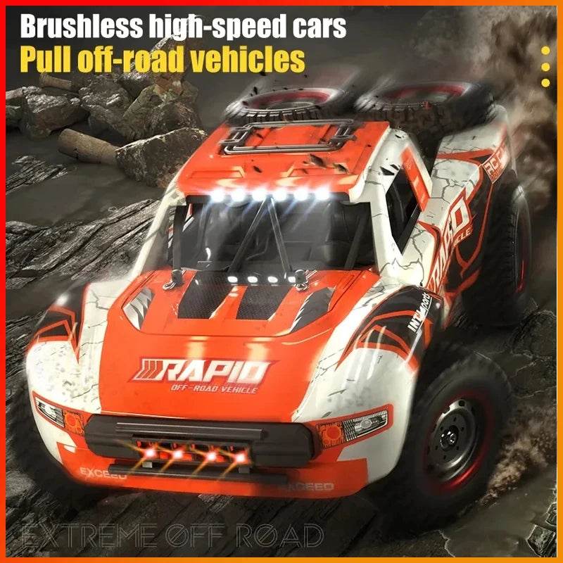 RC High-Speed JJRC Q130 70 km/h 4WD Brushless RC Car - Thrilling Adventure! - ToylandEU