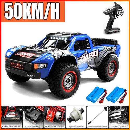 RC High-Speed JJRC Q130 70 km/h 4WD Brushless RC Car - Thrilling Adventure! - ToylandEU