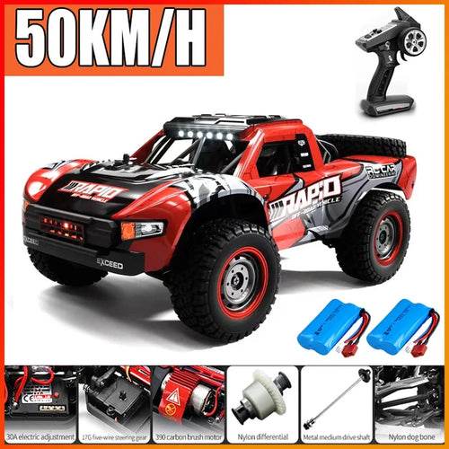 RC High-Speed JJRC Q130 70 km/h 4WD Brushless RC Car - Thrilling Adventure! - ToylandEU