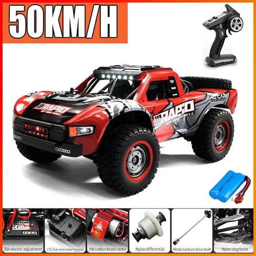 RC High-Speed JJRC Q130 70 km/h 4WD Brushless RC Car - Thrilling Adventure! - ToylandEU