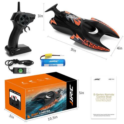 RC High-Speed JJRC S6 RC Boat - 2.4G Remote Control Dual Motor Fun! - ToylandEU