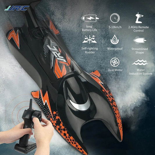 RC High-Speed JJRC S6 RC Boat - 2.4G Remote Control Dual Motor Fun! - ToylandEU