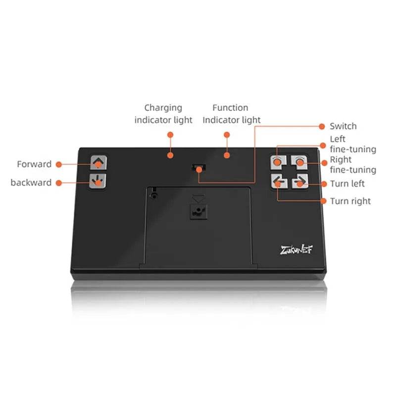 RC High-Speed Mini RC Boat with LED Lights - Remote Control Fun! - ToylandEU