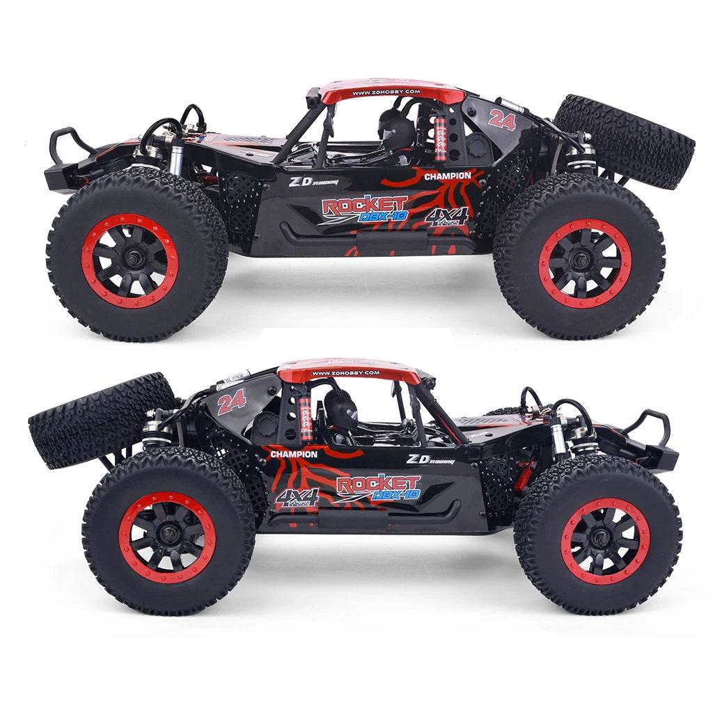 RC High-Speed ROCKET 10 1/10 4WD RC Buggy - 80km/h Ready-to-Run - ToylandEU
