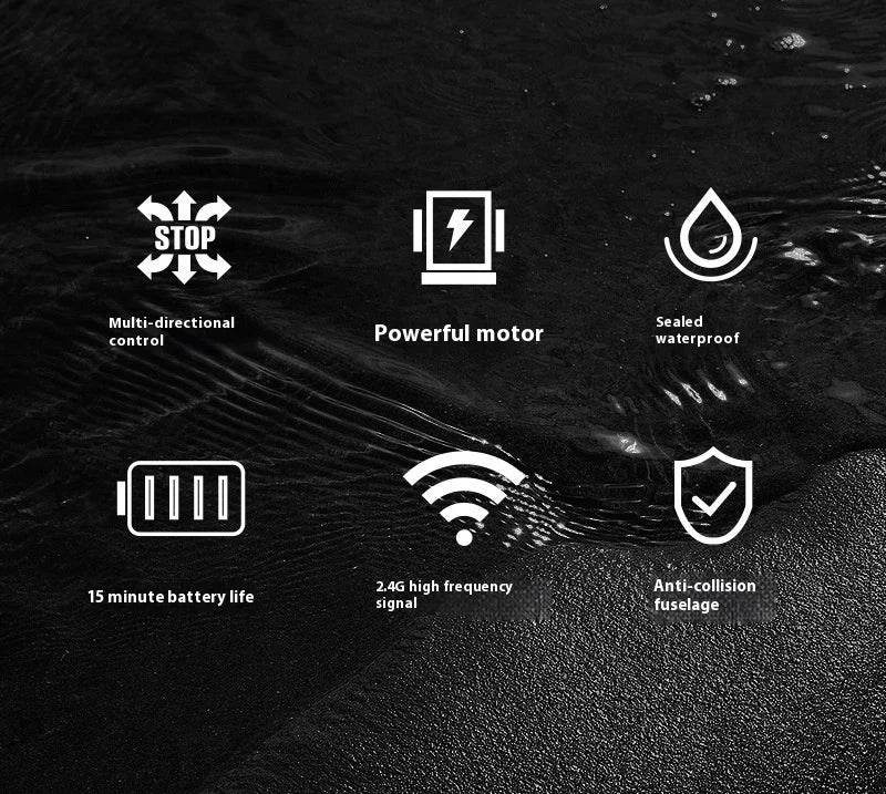 RC High-Speed Remote Control Rescue Tugboat 694 - 2.4G Wireless Brushless RC Toy for Kids' Gifts - ToylandEU