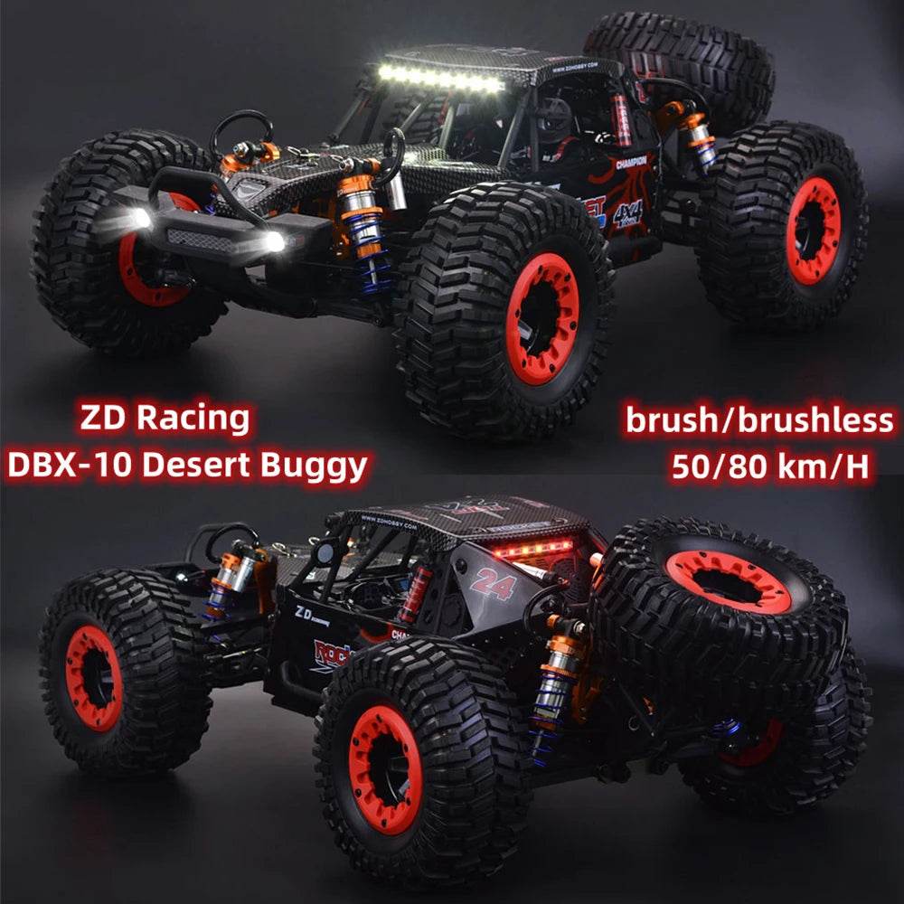 RC High-Speed Rocket DBX-10 1/10 4WD Brushless RC Car - 80km/h Fun! - ToylandEU